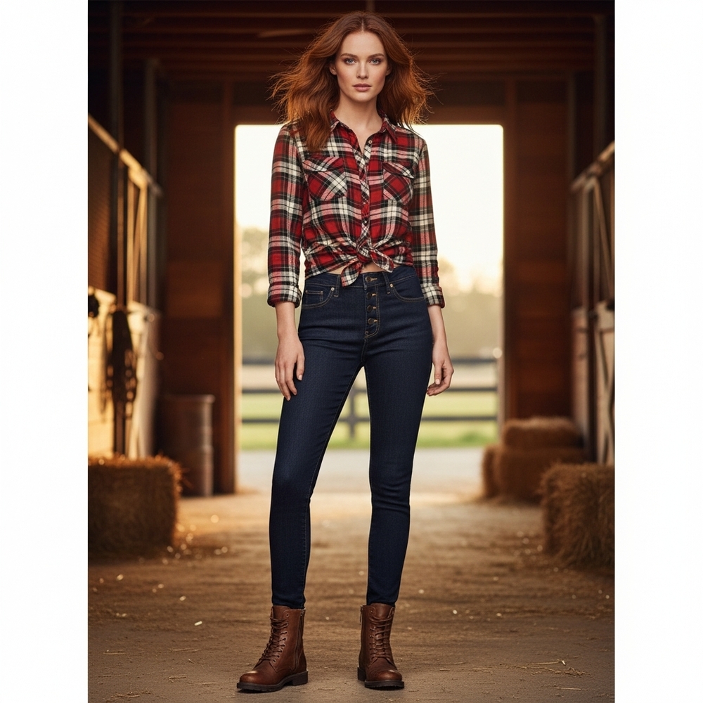 Lucky Brand Bridgette High Rise Skinny Jeans Size 8/29